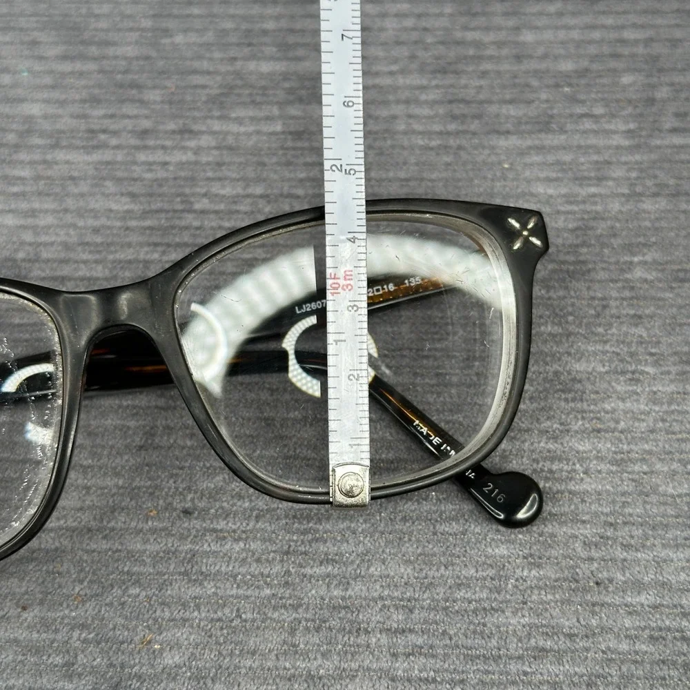 Liu Jo LJ2607 216 Tortoise Shell Square Eyeglasses Frames 52-16-135 Y2k